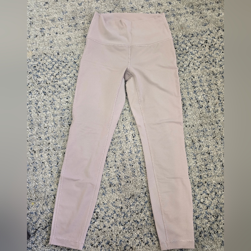 Lululemon Align 25" High Waisted Soft Purple Leggings Size 6